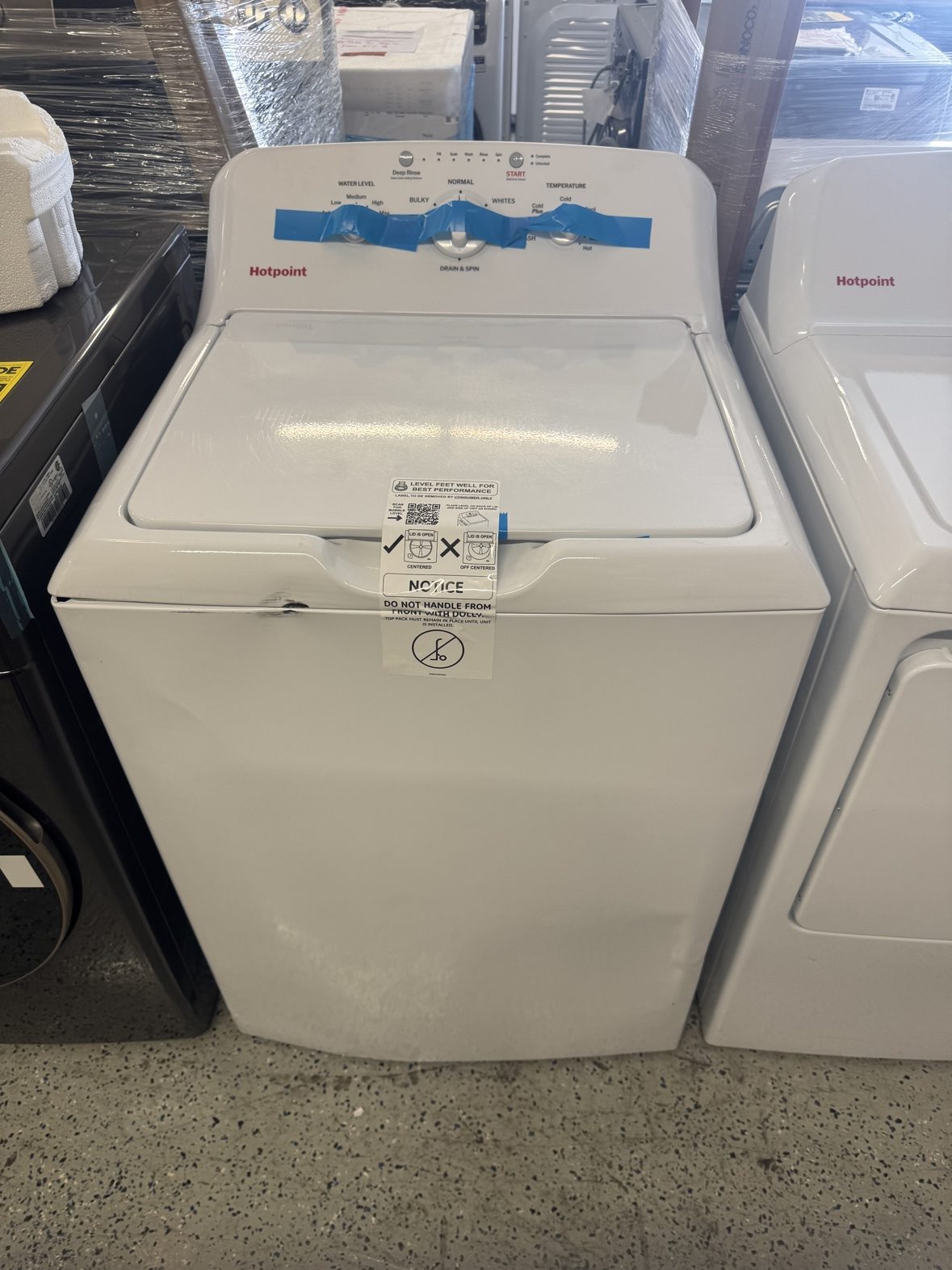 New Hotpoint Agitator Washer